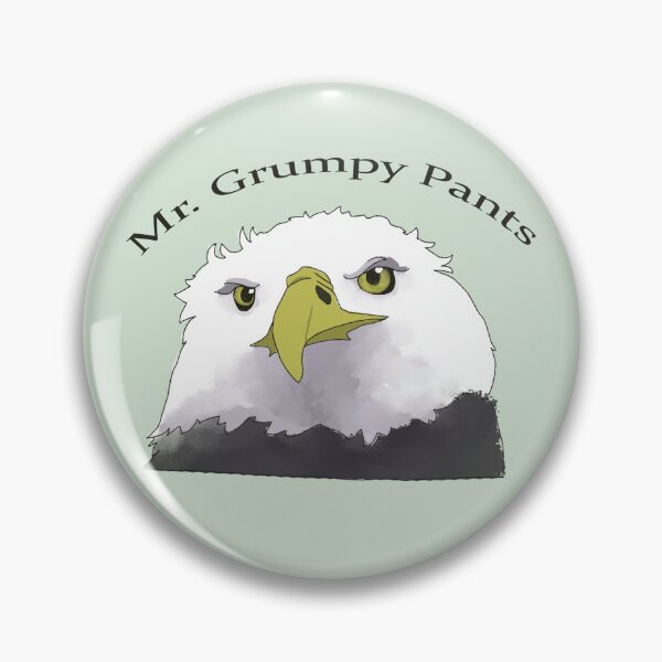 Item preview, Mr. Grumpy Pants Eagle Funny designed and sold by artisticlivy.