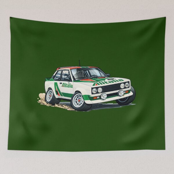 Item preview, Italian Rally Classic 70s Livery | Vintage Group 4 Style designed and sold by TeeFuel.