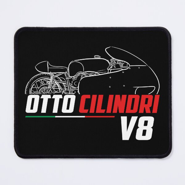 Item preview, Motorcycle Moto V8 Otto Cilindri 1955-1957, biker designed and sold by ThrottleArts.