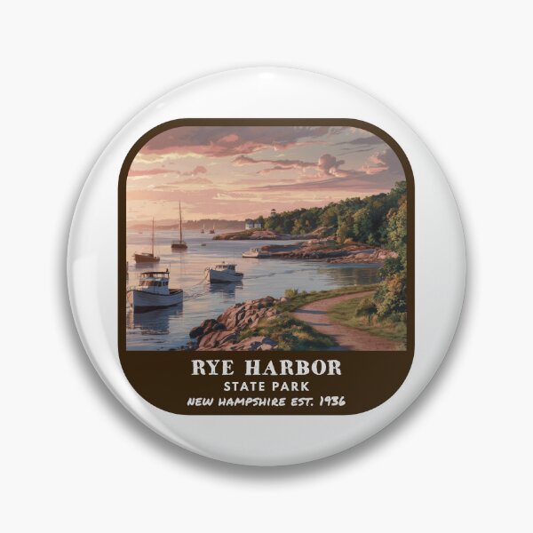 Item preview, Vintage Rye Harbor State Park (New Hampshire) designed and sold by RabbitK.