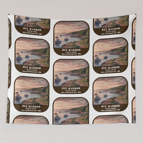 Item preview, Vintage Rye Harbor State Park (New Hampshire) designed and sold by RabbitK.