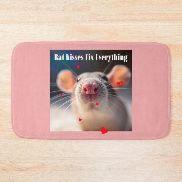 Item preview, Rat Kisses Fix Everything Pet Rat designed and sold by Sachie's Studio.