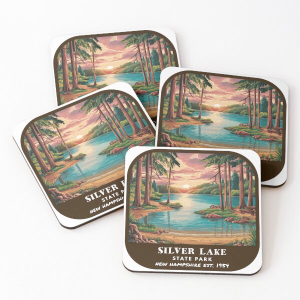 Item preview, Vintage Silver Lake State Park (New Hampshire) designed and sold by RabbitK.