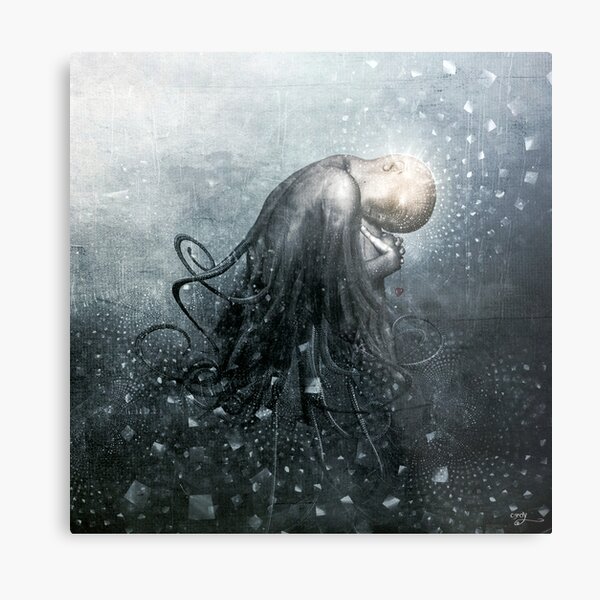 Blue Valentine Dreams Metal Print