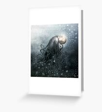 Blue Valentine Dreams Greeting Card