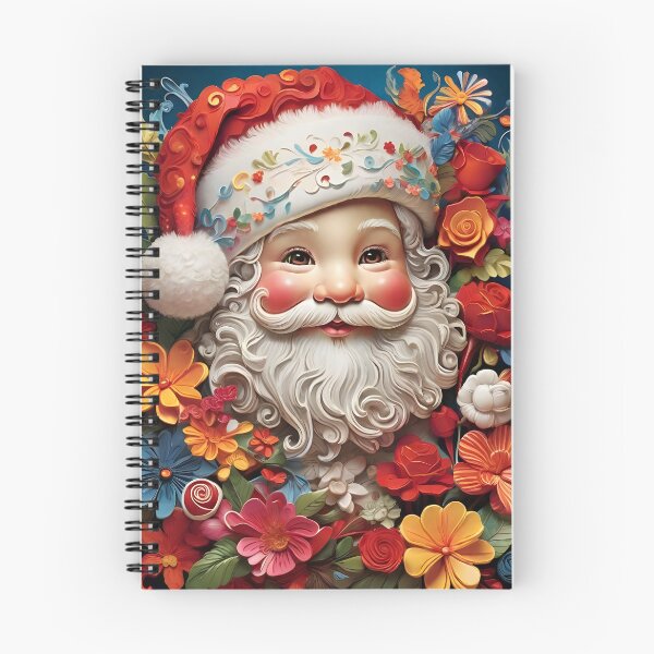 Item preview, Cute Baby Santa Claus Art – Flower Fantasy Holiday Illustration designed and sold by PrithviApparels.
