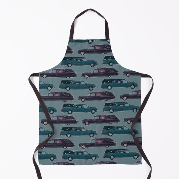 Item preview, Hearses Repeat Pattern designed and sold by Peachtreebones Illustration.