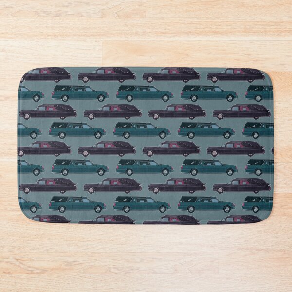 Item preview, Hearses Repeat Pattern designed and sold by Peachtreebones Illustration.