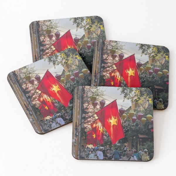 Item preview, Vietnam Flag Hoi An designed and sold by KevinTPerry.
