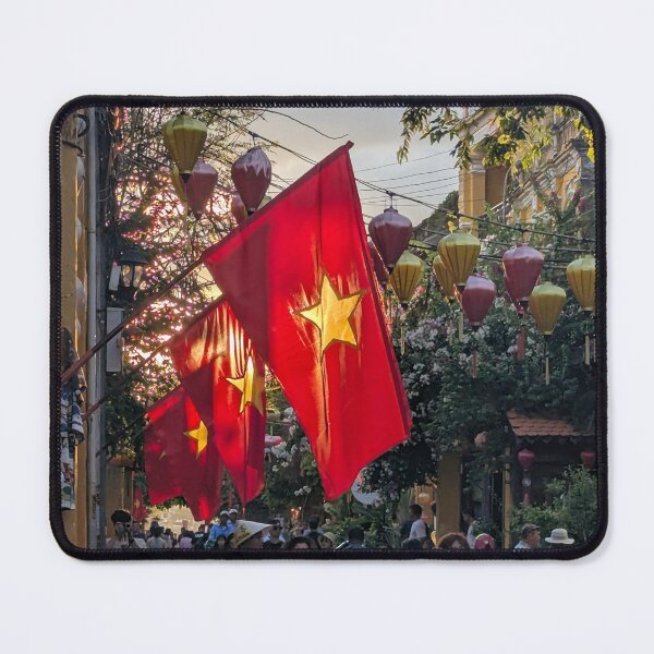 Item preview, Vietnam Flag Hoi An designed and sold by KevinTPerry.