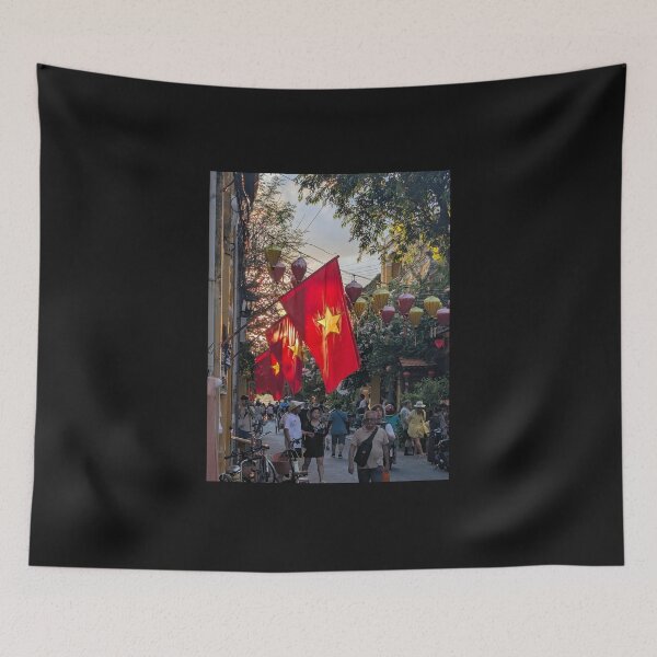 Item preview, Vietnam Flag Hoi An designed and sold by KevinTPerry.