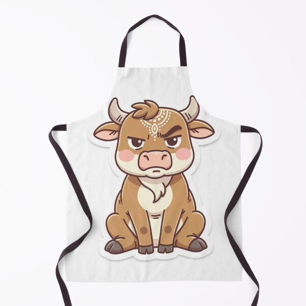 Item preview, Cute Indian cow designed and sold by HustleHue.