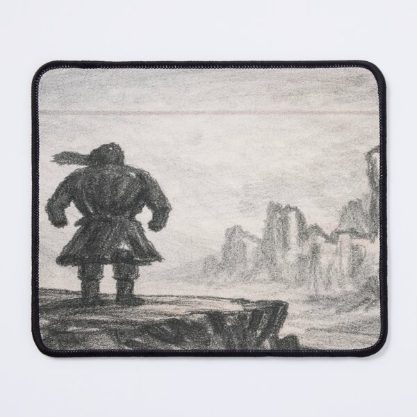 Item preview, lone warrior designed and sold by ScaleraStore.