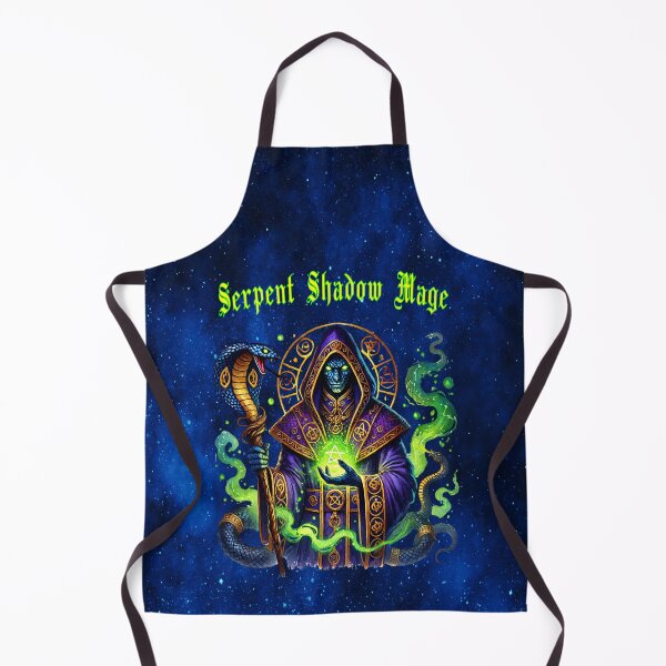 Item preview, Serpent Shadow Mage — Arcane Sorcery & Gothic Venom designed and sold by MysticOzzy.