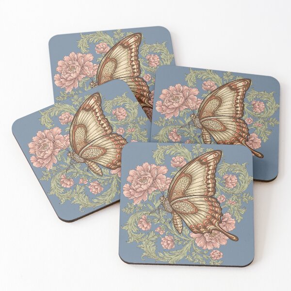 Item preview, Ornamental Butterfly Botanical Illustration designed and sold by BirdsnStuff.