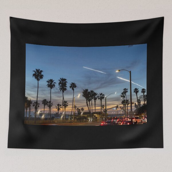Item preview, Space X 600th Falcon Flight Huntington Beach Pier designed and sold by PsychoAlien.com.