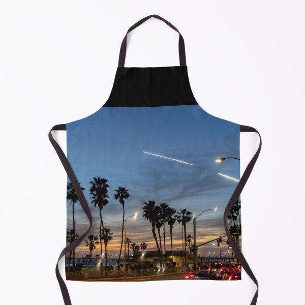 Item preview, Space X 600th Falcon Flight Huntington Beach Pier designed and sold by PsychoAlien.com.