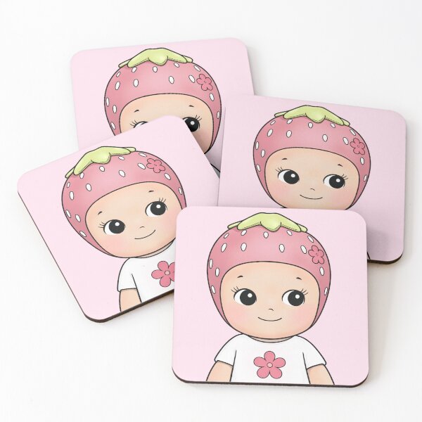 Item preview, cute sonny strawberry angel baby designed and sold by metoile.