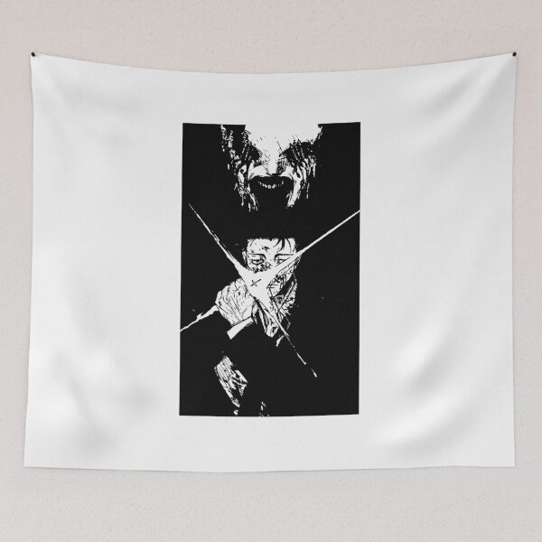 Item preview, Shikigami Judge with Scales – Dark Ink Art designed and sold by InkStation24.