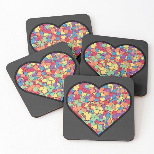 Item preview, Coloful hearts designed and sold by SebastianBZR.