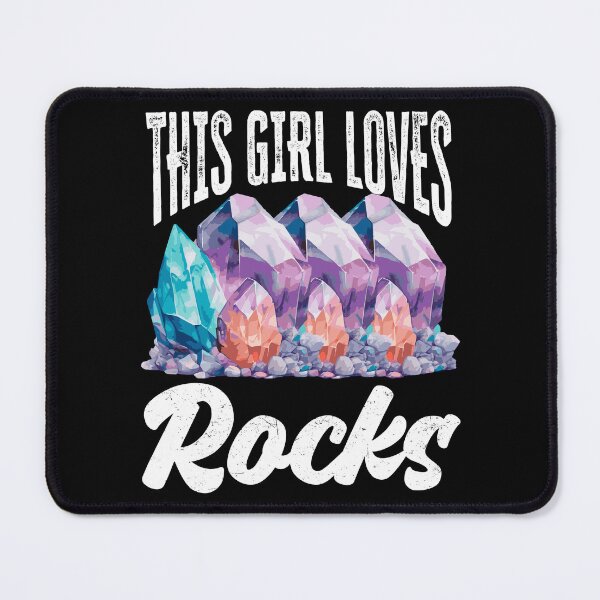 Item preview, This Girl Loves Rocks Geologist - Rock Collector Geology designed and sold by farhanhafeez.