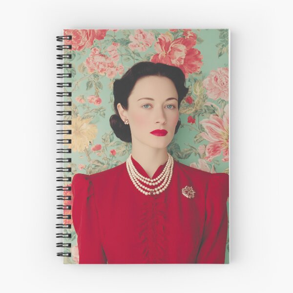 Item preview, 1930s Royal Fashion Portrait – Elegant Aristocratic Woman Vintage Style designed and sold by Mindrender.