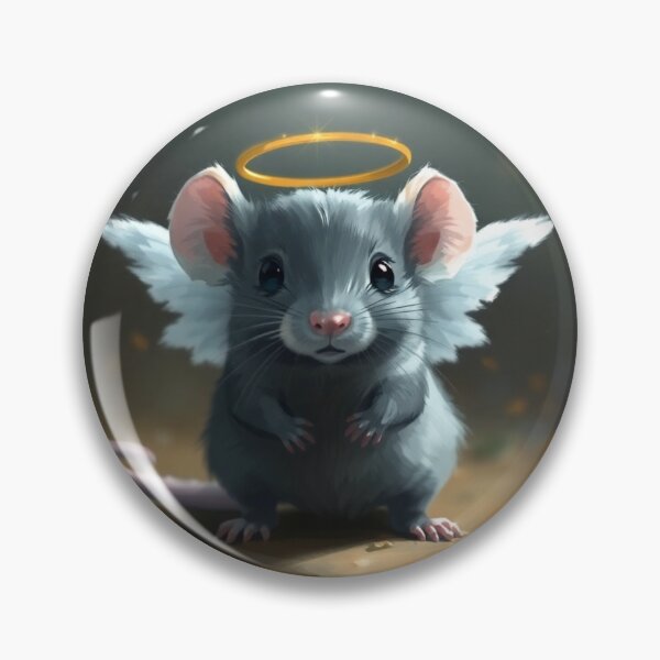Item preview, Rats Are Just Furry Angels Pet Rat designed and sold by Sachie's Studio.