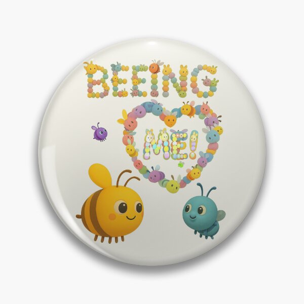 Item preview, Beeing Me! Cute Self Expression Positive Bee Art designed and sold by Be Free Effect.