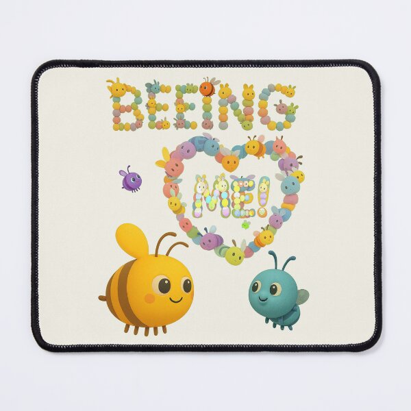 Item preview, Beeing Me! Cute Self Expression Positive Bee Art designed and sold by Be Free Effect.
