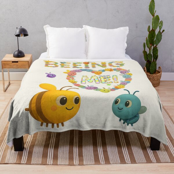 Item preview, Beeing Me! Cute Self Expression Positive Bee Art designed and sold by Be Free Effect.