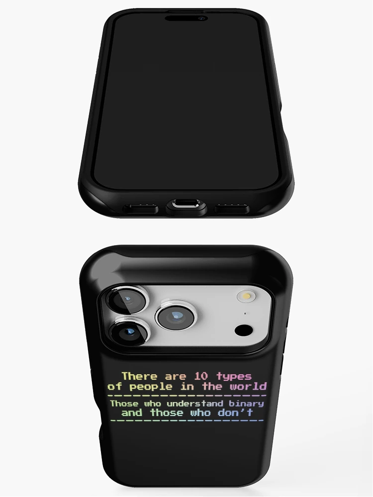 Thumbnail 3 of 4, iPhone Case, Computer Science Binary System Dual System Programmer designed and sold by ScienceCorner.