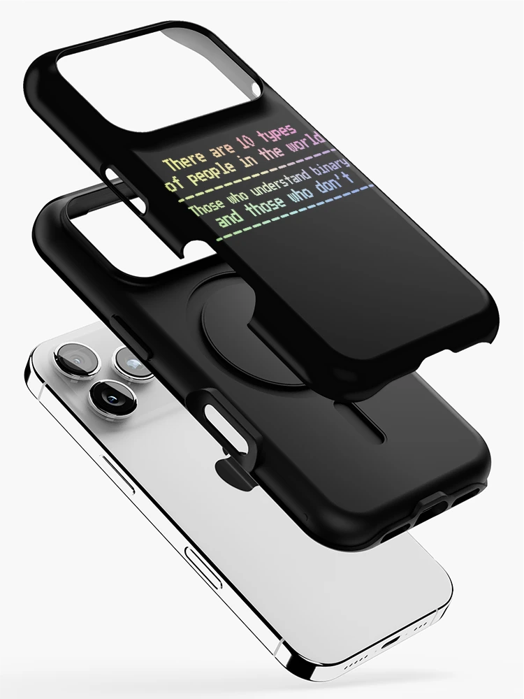 Thumbnail 2 of 4, iPhone Case, Computer Science Binary System Dual System Programmer designed and sold by ScienceCorner.
