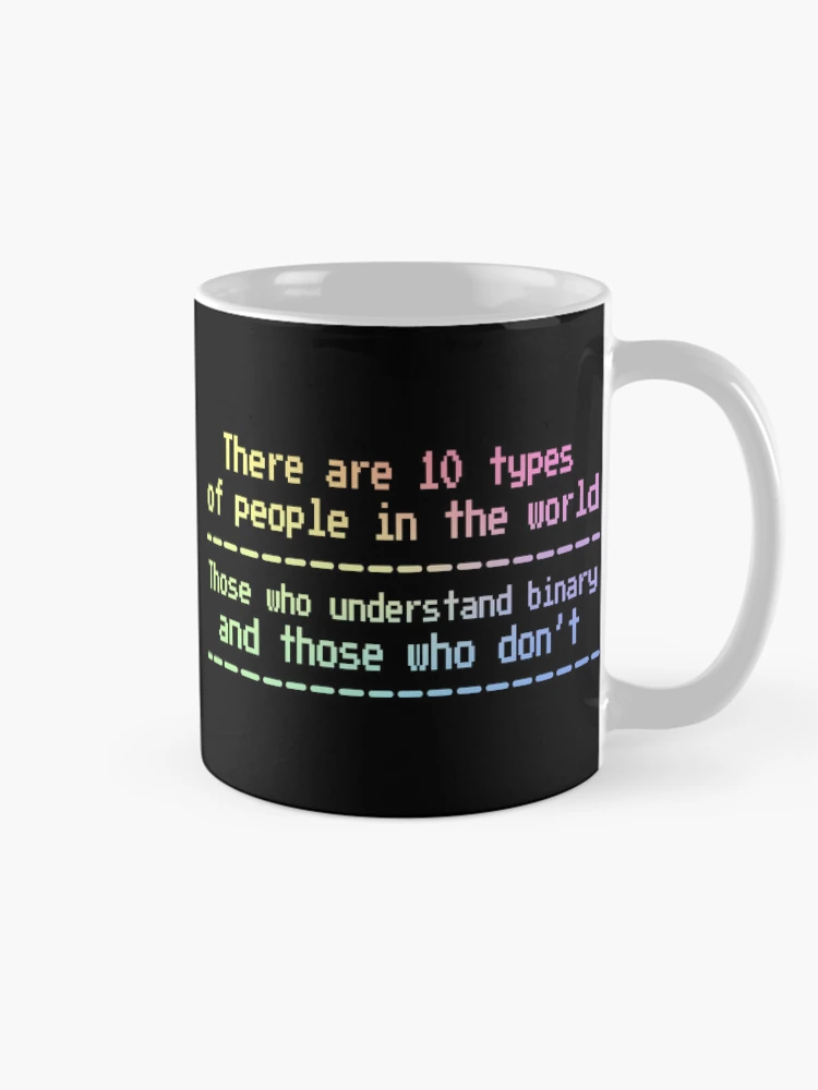 Thumbnail 3 of 6, Coffee Mug, Computer Science Binary System Dual System Programmer designed and sold by ScienceCorner.
