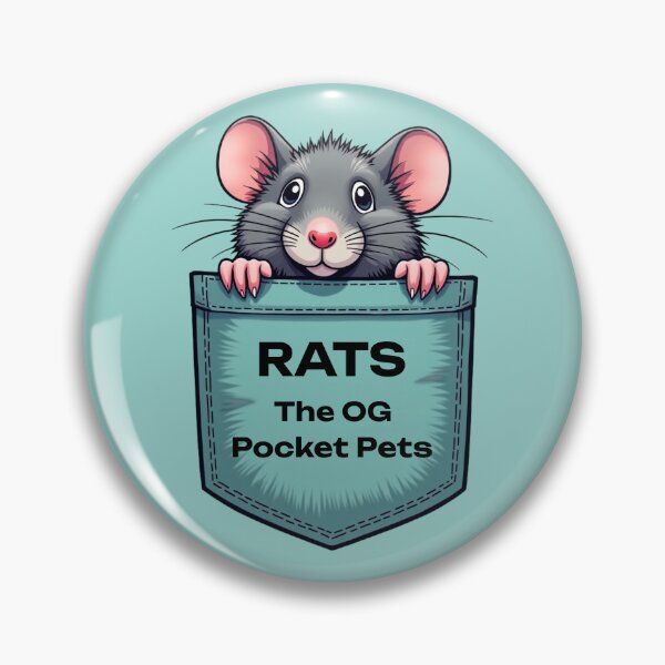 Item preview, Rats The OG Pocket Pets Pet Rat designed and sold by Sachie's Studio.