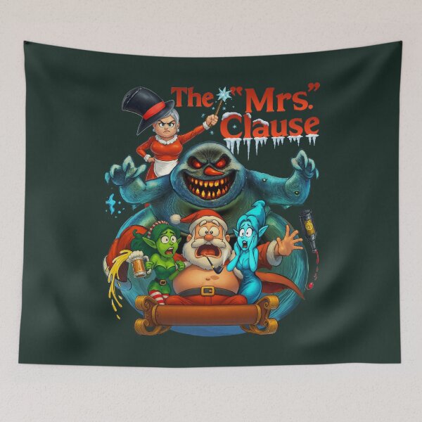 Item preview, The "Mrs." Clause | Funny Newlywed Gift & Bridal Apparel designed and sold by Be Free Effect.