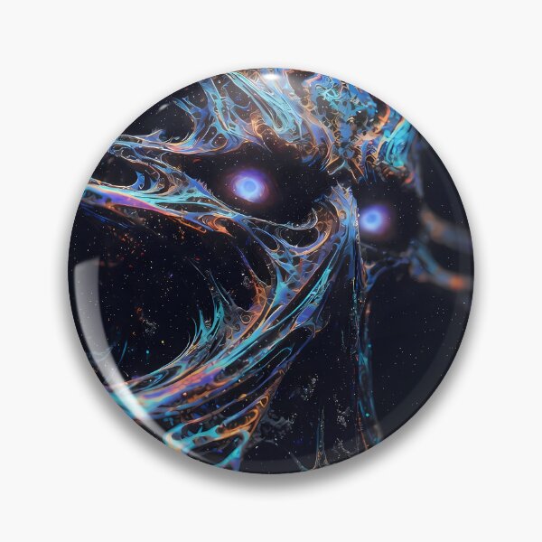 Item preview, Microcosmic Encounter – Psychedelic Fractal Cellular Entity Poster designed and sold by House of the Charlatan.
