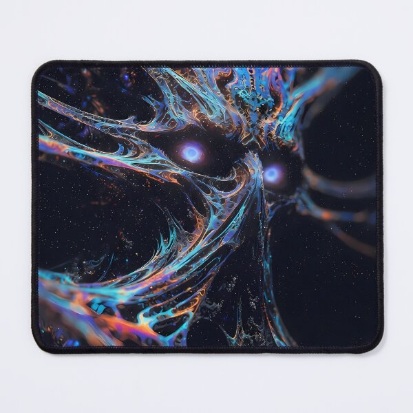 Item preview, Microcosmic Encounter – Psychedelic Fractal Cellular Entity Poster designed and sold by House of the Charlatan.