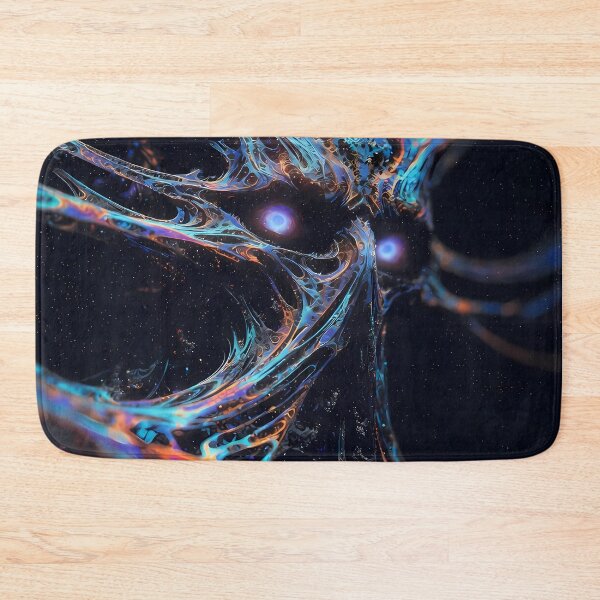 Item preview, Microcosmic Encounter – Psychedelic Fractal Cellular Entity Poster designed and sold by House of the Charlatan.