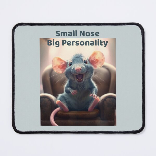 Item preview, Small Nose Big Personality Pet Rat designed and sold by Sachie's Studio.