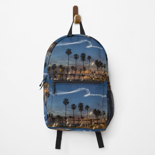 Item preview, Space X 600th Falcon Rocket Trail Huntington Beach Pier designed and sold by PsychoAlien.com.