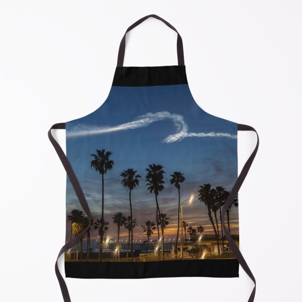 Item preview, Space X 600th Falcon Rocket Trail Huntington Beach Pier designed and sold by PsychoAlien.com.