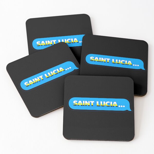 Item preview, Saint Lucia Text Message Aesthetic designed and sold by scicilysimonee.