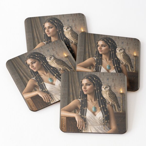 Item preview, Ancient Egyptian Woman with owl designed and sold by TuyaArts.