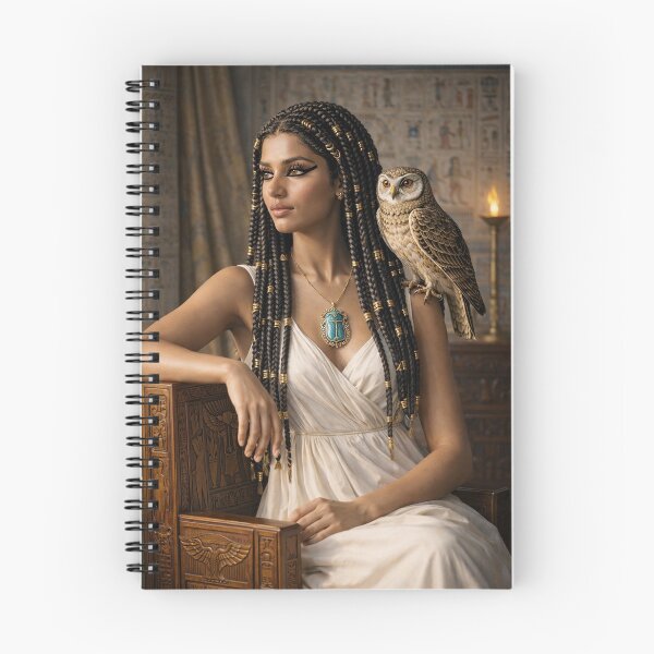 Item preview, Ancient Egyptian Woman with owl designed and sold by TuyaArts.