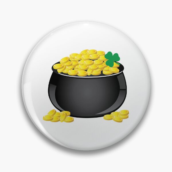 Item preview, Pot of Gold clip art designed and sold by MagnoliaLake.