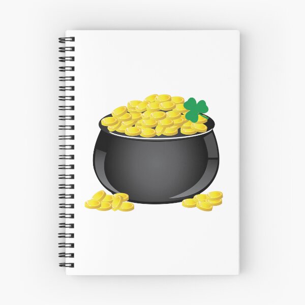 Item preview, Pot of Gold clip art designed and sold by MagnoliaLake.