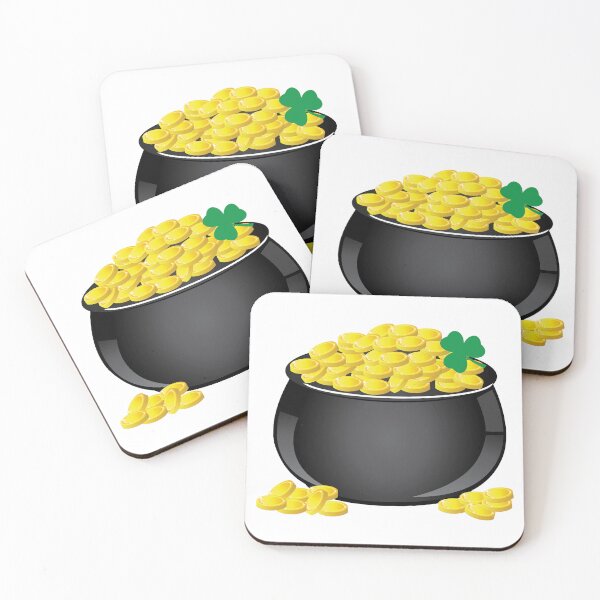 Item preview, Pot of Gold clip art designed and sold by MagnoliaLake.