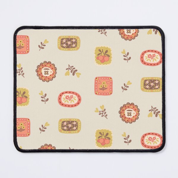 Item preview, Vintage Coffee and Floral Tile Collection designed and sold by Atelier Hoshibi.