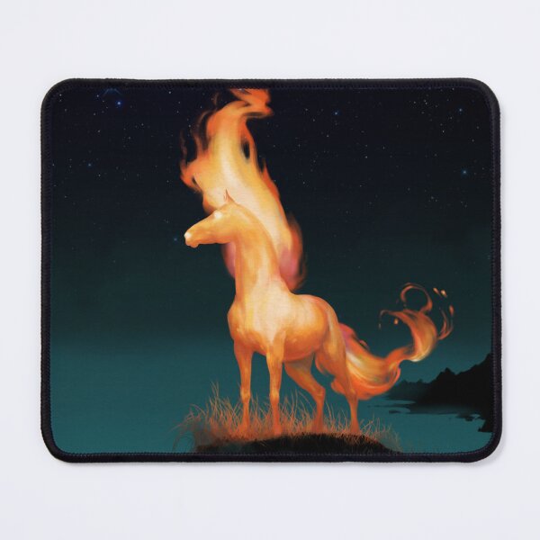 Item preview, Burning Like a Lighthouse | Fantasy Illustration designed and sold by AKelleyDesigns.