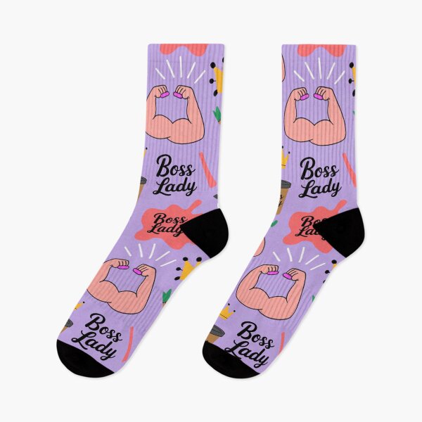 Item preview, Boss Lady Nevertheless She Persisted – Feminist Empowerment Pattern   designed and sold by Midnight Veil Designs.